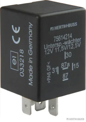HERTH&BUSS Kontrollgerät, Batteriespannung, 11,5 - 12,5 V, 15 A, 5 pins - 75614214