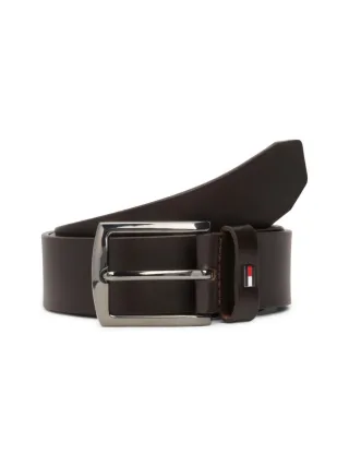 Tommy Hilfiger - Ledergürtel braun - Gr. - 85