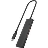 IB-HUB1437-CPD, USB-Hub schwarz