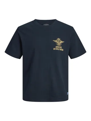 JACK&JONES - JPRBLULUKE SS TEE Sky Captain - Gr. - L