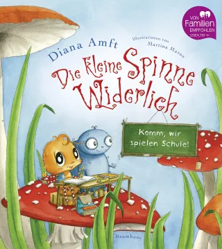Die kleine Spinne Widerlich - Komm wir spielen Schule!: Band 5