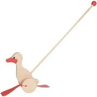 goki Schiebestab Schiebetier Ente Holz