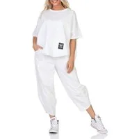 simaranda Jogginganzug Damen Jogginganzug 6170 36-42 Weiß
