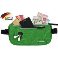SAO ROQUE Bauchtasche Damen Herren Bauchtasche, RFID Blocker Gürteltasche, flach, Vegan, ultraflach, schweiß- und wasserfest, ultraleicht