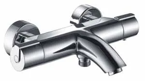 Kaja Style Thermostat-Wannenfüll- und, Brausearmatur chrom, 34450-C 34450-C
