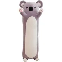 TUWENA Kuscheltier Lange Katze Kuscheltier Stofftiere Katzenplüsch Spielzeug Kuschelkisse, Schönste Geschenke (Rosa,Grau, Braun, 50/70/90/110cm) Mehrere Optionen