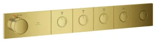 GROHE Unterputz-Thermostat Grohtherm Aqua Tiles, 106868 FMS 5 ASV cool sunrise, 106868GL00 106868GL00