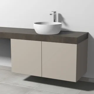 Sanipa Waschtischunterbau mit Türen 2morrow (P3365) 510x1000x520 Kaschmir-Matt, P33651U P33651U