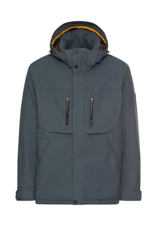 camel active - teXXXactive® Jacke mit abnehmbarer Kapuze tinted blue - Gr. - 58