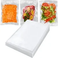Ruhhy Vakuumbehälter Vakuumbeutel 20x30cm 50 Stück geriffelt Vakuumierbeutel Set, Kunststoff, (Mehrteiliges Vakuumbeutel Set 50 tlg für Lebensmittel, 50-tlg., 50 Vakuumbeutel 20x30cm geriffelt für Lagerung und Verpackung), Vakuumbeutel geriffelt 20x3