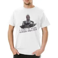 Urban Backwoods Print-Shirt I Fart In Your General Direction Herren T-Shirt Monty Fun NI Python (1-tlg) Schwarzer Ritter Black Knights