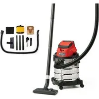 Einhell Nass-Trocken-Akkusauger TC-VC 18/20 Li S - Solo, 900 W, mit Beutel, Power X-Change, ohne Akku und Ladegerät