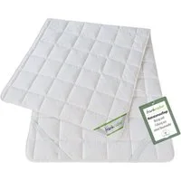 franknatur, Topper Unterbett Baumwolle, Baumwolle, Auflage aus reiner Baumwolle