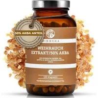 QIDOSHA Weihrauch AKBA Kapseln, 120 St., 39.6 g, 125 mg AKBA pro Kapsel