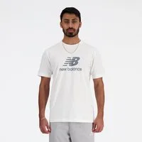 New Balance T-Shirt SPORT ESSENTIALS LOGO T-SHIRT sportliches T-Shirt, Kurzarmdesign, mit Rundhalsausschnitt