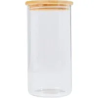 KESPER® Aufbewahrungsdose Aufbewahrungsglas, Glas, Braun 1200 ml (1 St)