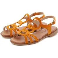 LASCANA Sommerschuh Sandale aus hochwertigem Leder, Sandalette, Sommerschuh