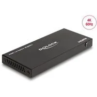 HDMI Splitter 1 x HDMI in zu 4 x HDMI out 4K 60 Hz schwarz