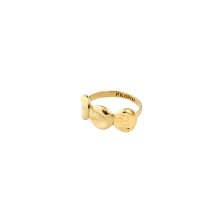 pilgrim - Ring - Sparkle gold - Gr. - OS