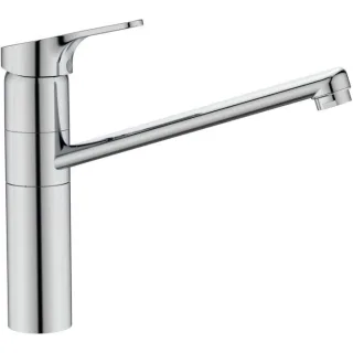 Ideal Standard CeraFit Küchenarmatur BC139AA chrom, hoher Auslauf, BlueStart, Ausladung 221mm