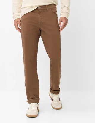 Brax Herren Five-Pocket-Hose Style COOPER, braun, Gr. 44/36