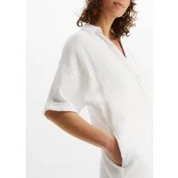 bonprix Shirtbluse Oversize-Passform, für warme Tage, aus weichem Musselin