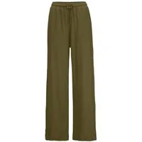 Hessnatur Jerseyhose Relaxed aus reiner Bio-Baumwolle mit Leinen (1-tlg)