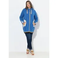 Laurasøn Sweatjacke Teddy-Sweatjacke Langarm Kapuze