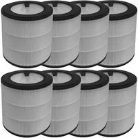Comedes Ersatzfilter 8er Set einsetzbar statt Philips FY0194/30, Zubehör für Passend für Philips Luftreiniger AC0820/10, AC0820/30