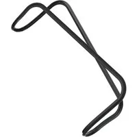 Amica Dichtungsband Türdichtung Dichtung 8066308, (1-St), rundum mit 4 Haken für Backofen Herd