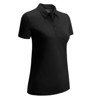 Callaway - Poloshirt für Damen, Polyester, kurzärmlig (Kaviar)