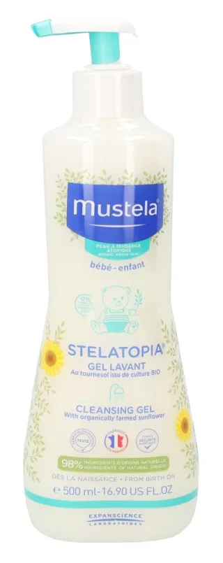Mustela Cleansing Gel500 ml.