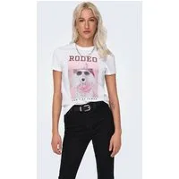 ONLY T-Shirt ONLVIBE (1-tlg) Ziersteine