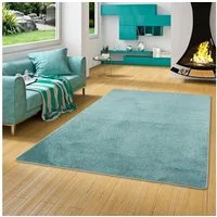 Snapstyle Veloursteppich Hochflor Velours Teppich Luna, Rechteckig, Höhe: 16 mm