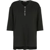 Doris Streich 3/4-Arm-Shirt Tunika (1-tlg) mit Anhänger