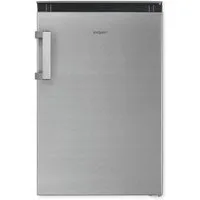 exquisit Kühlschrank KS16-4-HEA-090E Care inoxlook, 86,5 cm hoch, 54,5 cm breit, Kompakter Kühlschrank mit 4*-Gefrierfach, 106 l Kühlvolumen