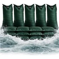 toolmate® Sandsack 10x Sandsack bei Hochwasser - Hochwasserschutz mit Schnürband