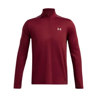 Under Armour - "Vanish Cold Weather" mit kurzem Reißverschluss Oberteil für Herren - Training (Rot)