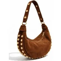 COLLEZIONE ALESSANDRO Schultertasche Étoile, aus Wildleder, Made in Italy
