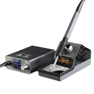 OSSTEAM T12-XPlus Phone Repair Soldering Station 75W Adjustable Temperature 80°C-480°C Intelligent PID Control LCD Displ