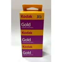 Kodak Farbnegativfilm Kodak Gold 200/36 Kleinbildfilm 3er Pack