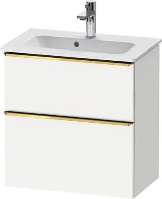 Duravit D-Neo Waschtischunterbau wandhängend Weiß Matt 610x372x625 mm - DE4368034180000 DE4368034180000