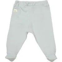 biorganic Funktionshose Baby Waffle Smile für Jungen und Mädchen Unisex Hose mit Fuß (1-tlg) Waffelmuster, Bio-Baumwolle, Größe 56- 74