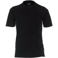 CASAMODA Rundhalsshirt CasaModa Basic T-Shirt schwarz Übergröße