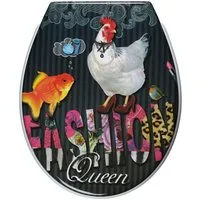 ADOB WC-Sitz Fashion Queen, Absenkautomatik, zur Reinigung abnehmbar