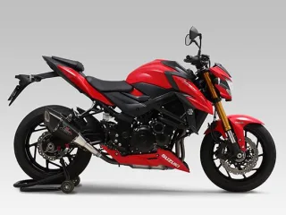 Sport Auspuff Yoshimura R-11 SQ Black m. Carbonendkappe Suzuki GSX-S 750 Bj. 2017-2020 +ABE EURO-4