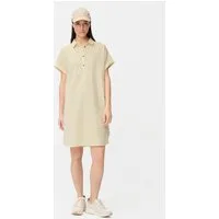 camel active Sommerkleid mit Knopfleiste Kurzarm