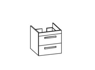 Artiqua 411 Waschtischunterschrank für 2nd Floor 049160 Riviera Eiche quer NB, 411-WU2L-D01-7180-438 411-WU2L-D01-7180-438