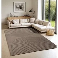 the carpet Teppich Elisa, rechteckig, Höhe: 12 mm, moderner Wohnzimmer Teppich, hohe Flordichte und angenehm weich