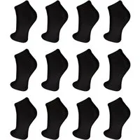 TEXEMP Sneakersocken 12, 24, 36 Paar Sneaker Socken Herren Damen Baumwolle Sport Füßlinge (Packung, 12-Paar) Robust & Langlebig